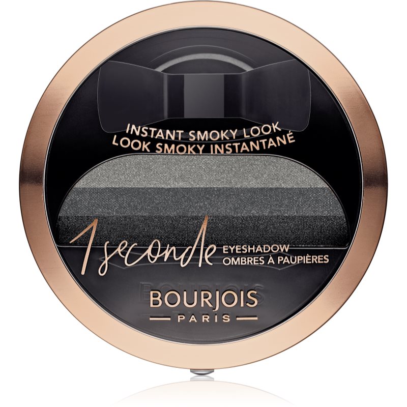 Bourjois 1 Seconde sombras de olhos para um look esfumado tom 01 Black on Track 3 g