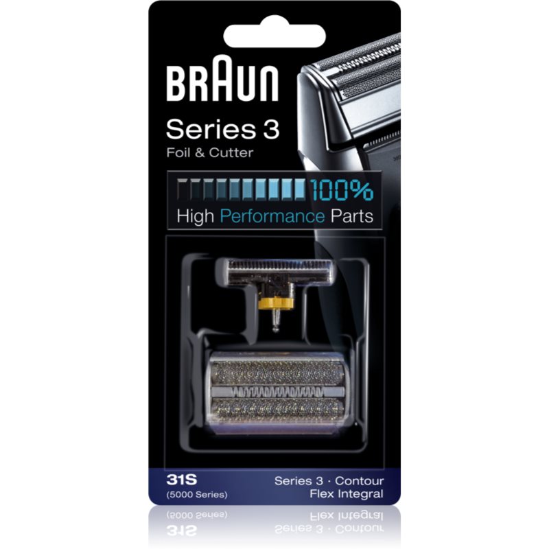 Braun Series 3 31S CombiPack Foil & Cutter planžeta a stříhací lišta 31S Image