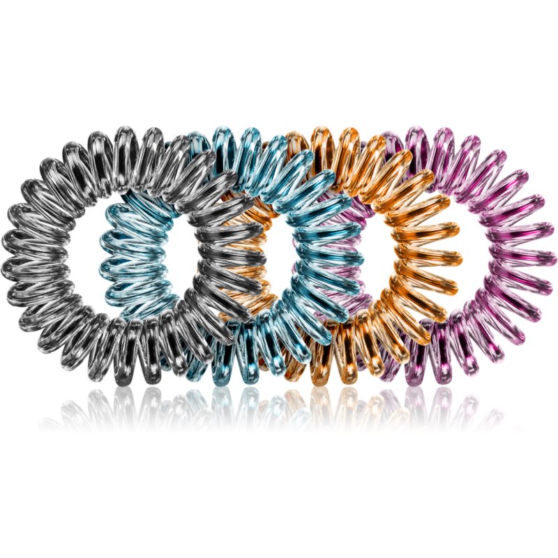 BrushArt Hair Rings Colour gomas para cabello 4 uds Mix 4 ud