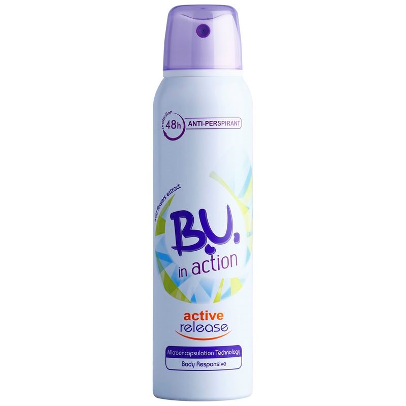 

B.U. In Action Active Release антиперспірант для жінок