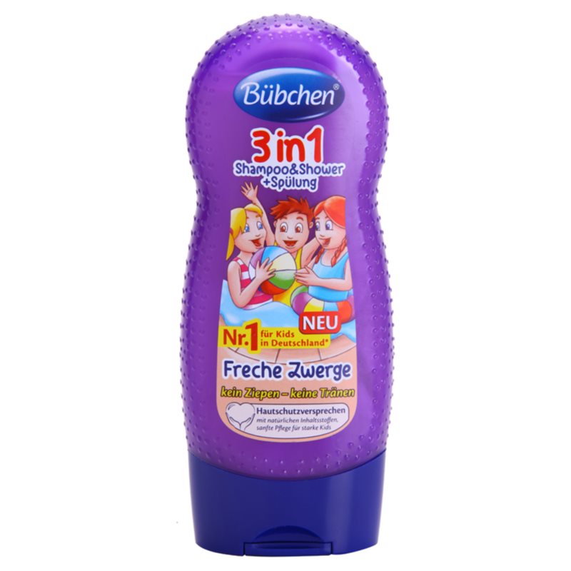 Bübchen Kids šampón, kondicionér a sprchový gel 3 v 1 230 ml