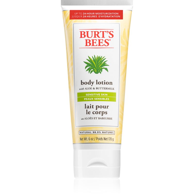 

Burt’s Bees Aloe & Buttermilk молочко для тіла для чутливої шкіри з алое вера
