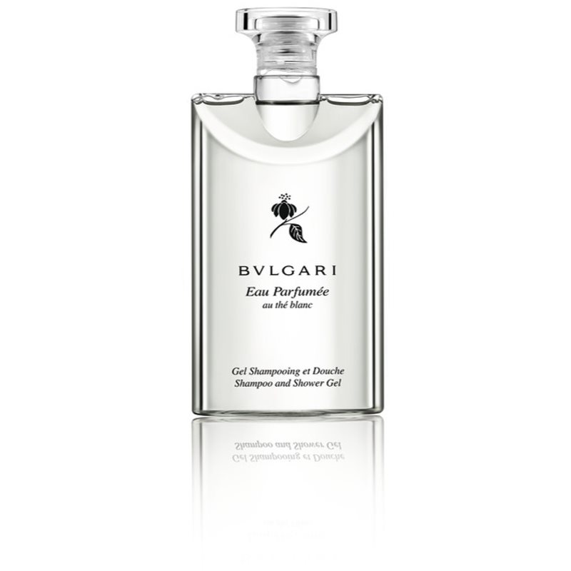 Bvlgari Eau Parfumée au Thé Blanc sprchový gel na tělo a vlasy unisex 200 ml