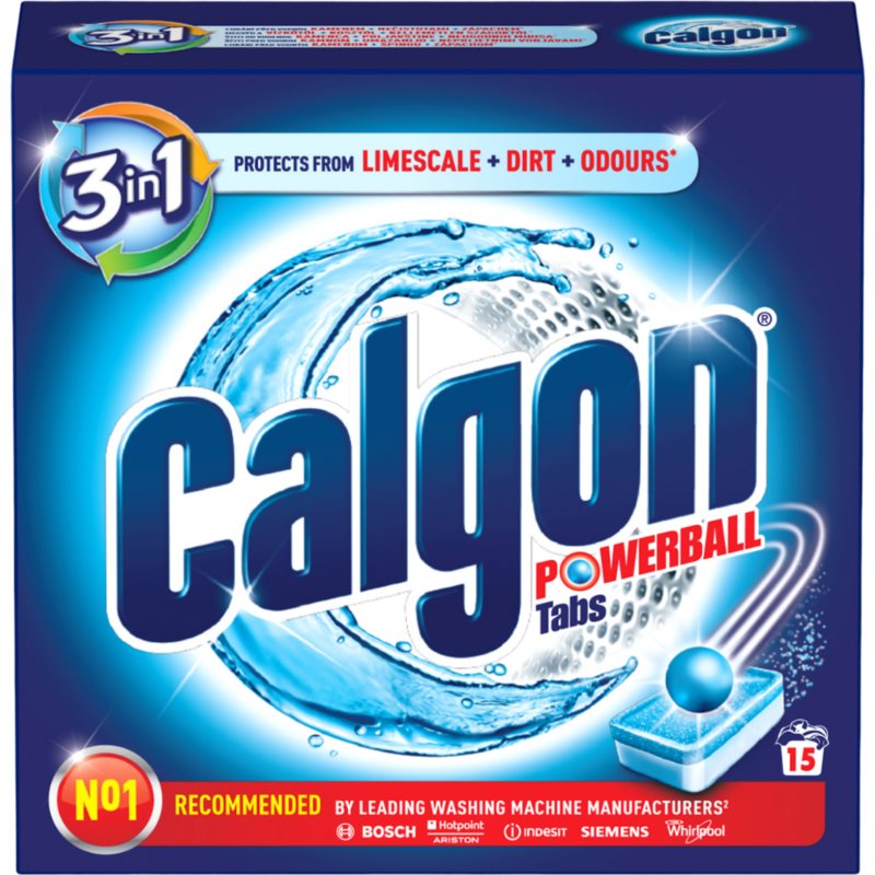 Calgon Powerball změkčovač vody 3 v 1 15 ks