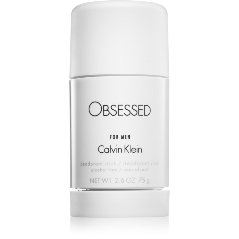 Calvin Klein Obsessed deostick (bez alkoholu) pro muže 75 g