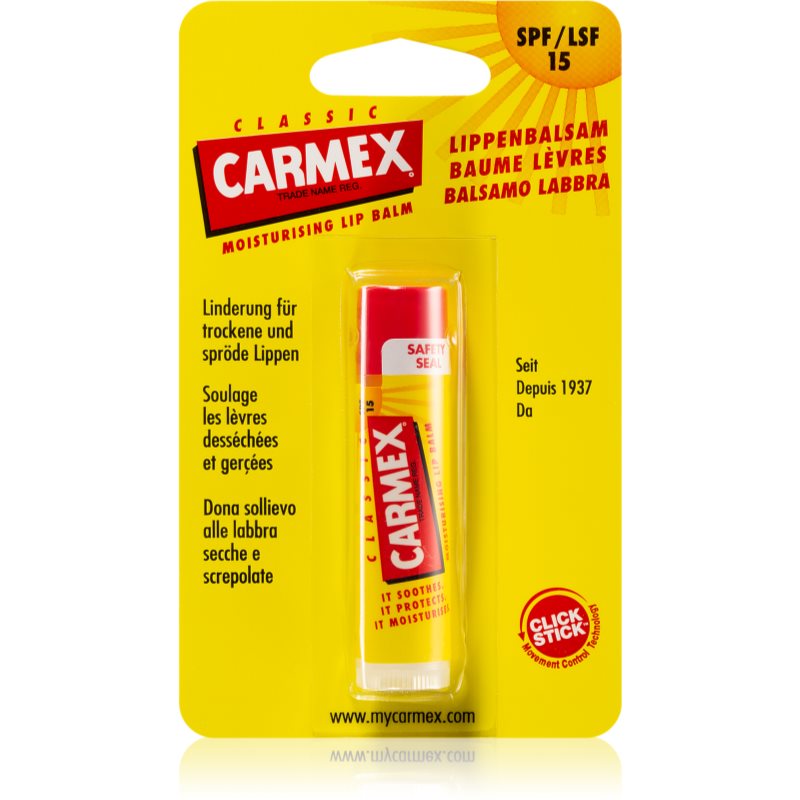 Carmex Classic hydratační balzám na rty v tyčince SPF 15 4,25 g