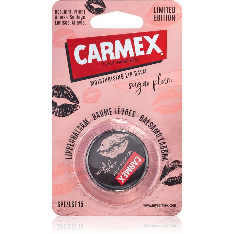 Carmex Sugar Plum hydratační balzám na rty SPF 15 7,5 g