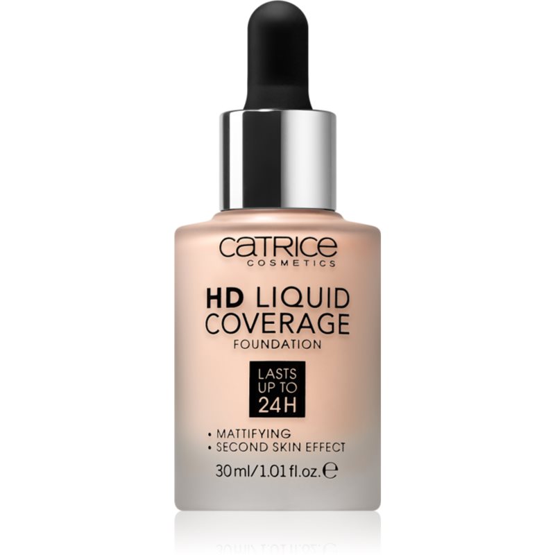 Catrice HD Liquid Coverage maquillaje tono 002 Porcelain Beige