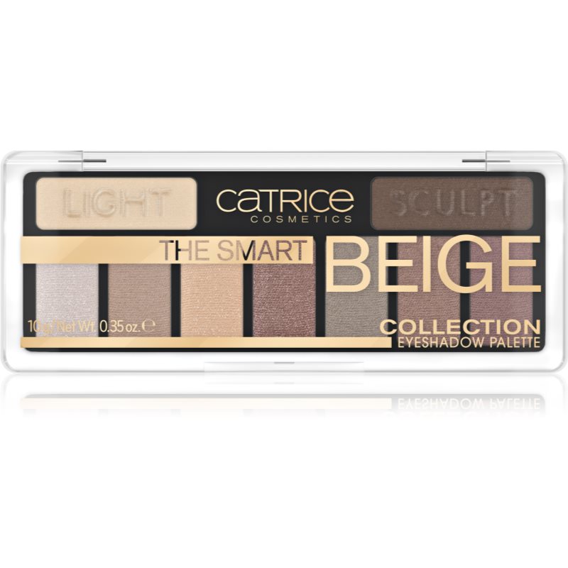 Catrice The Smart Beige Collection szemhéjfesték paletta 10 g