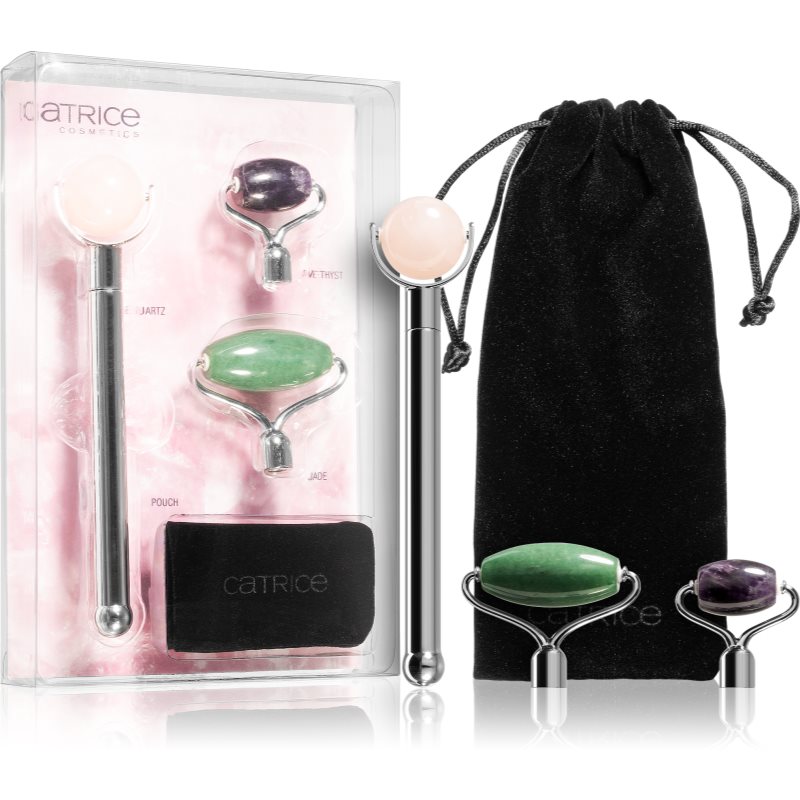Catrice Gemstone Facial Roller Kit lote cosmético