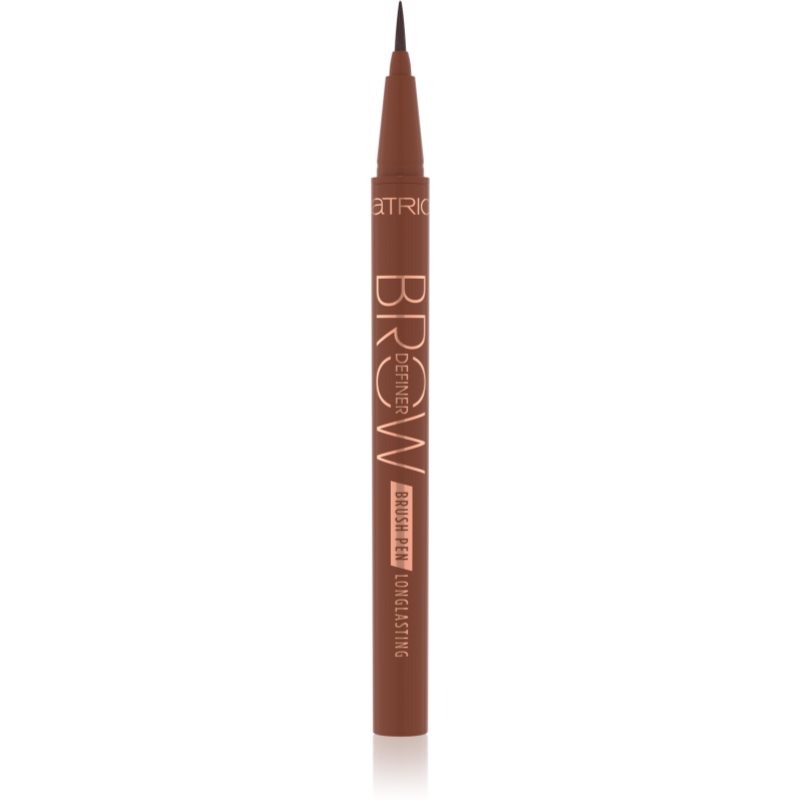 Catrice Brow Definer Brush Pen Longlasting маркер за вежди цвят 020 Medium Brown