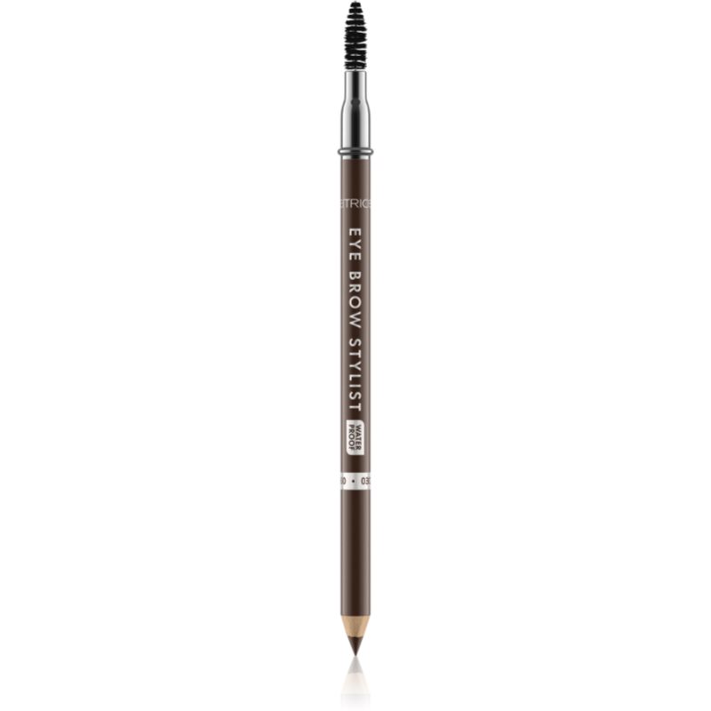 Catrice Stylist svinčnik za obrvi s krtačko odtenek 030 Brow-n-eyed Peas 1,6 g