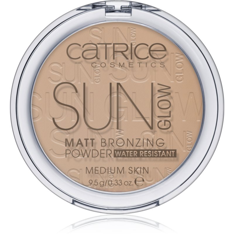 Catrice Sun Glow бронзираща пудра цвят 030 Medium Bronze  9,5 гр.