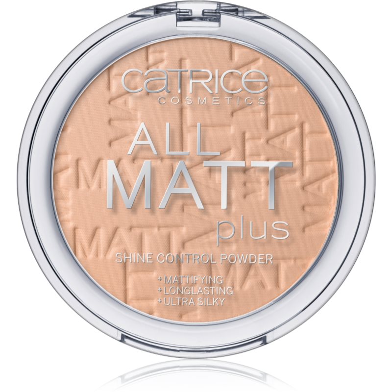 Catrice All Matt Plus матираща пудра цвят 025 Sand Beige 10 гр.