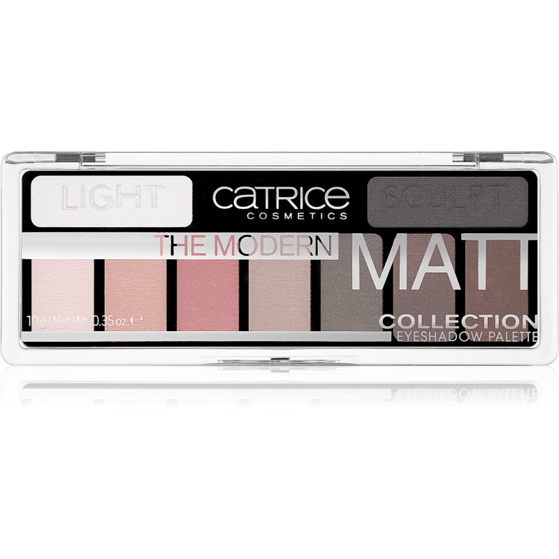 Catrice The Modern Matt Collection paleta de sombras de ojos tono 010 The Must-Have Matts 10 g