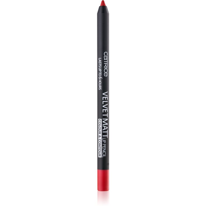 Catrice Velvet Matt молив-контур за устни цвят 50 I Feel So AlluRED 1,3 гр.