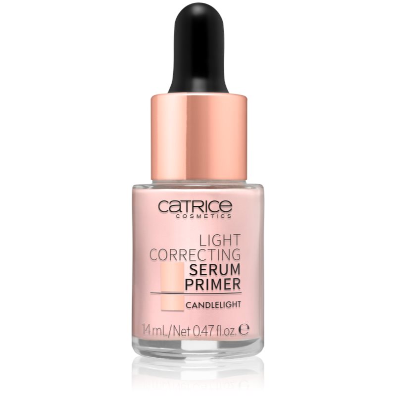 

Catrice Light Correcting основа-сироватка з ніжними золотими блискітками відтінок 010 Candlelight