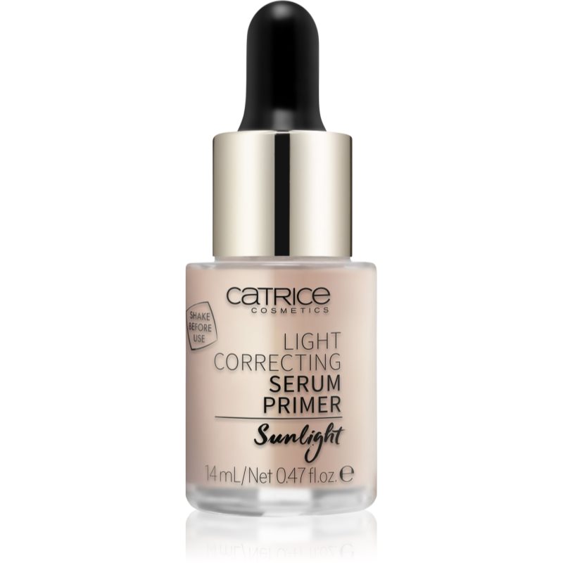 

Catrice Light Correcting основа-сироватка з ніжними золотими блискітками відтінок 020 Sunlight