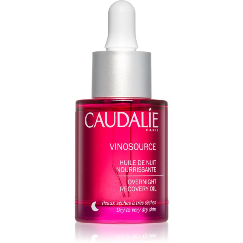 Caudalie Vinosource sérum regenerador de noite para pele seca a muito seca 30 ml