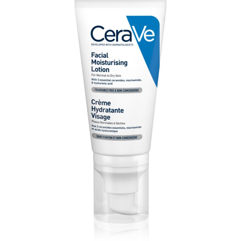 CeraVe Moisturizers хидратираща грижа за нормална и суха кожа 52 мл.