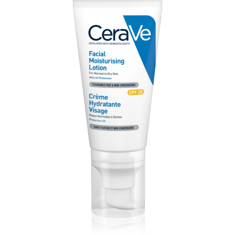 CeraVe Moisturizers crema facial hidratante SPF 25 52 ml