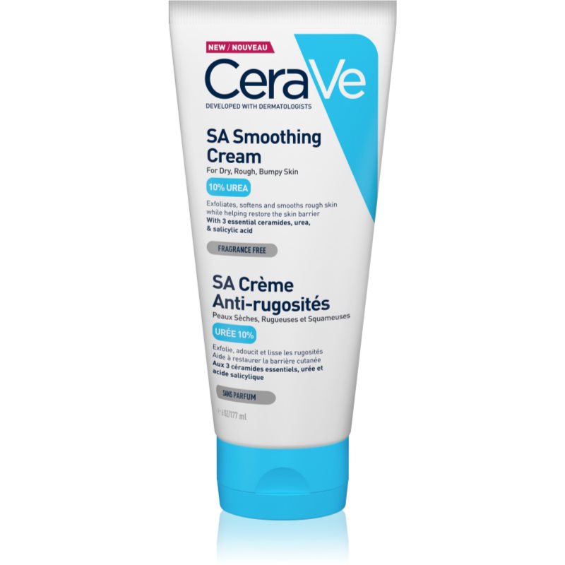 CeraVe SA creme hidratante suavizante para pele seca a muito seca 177 ml