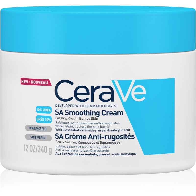 CeraVe SA hydratisierende verfeinernde Creme für trockene und sehr trockene Haut 340 g