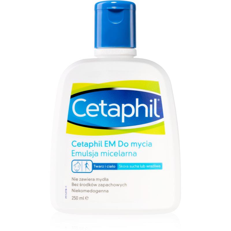 Cetaphil EM emulsão micelar de limpeza 250 ml