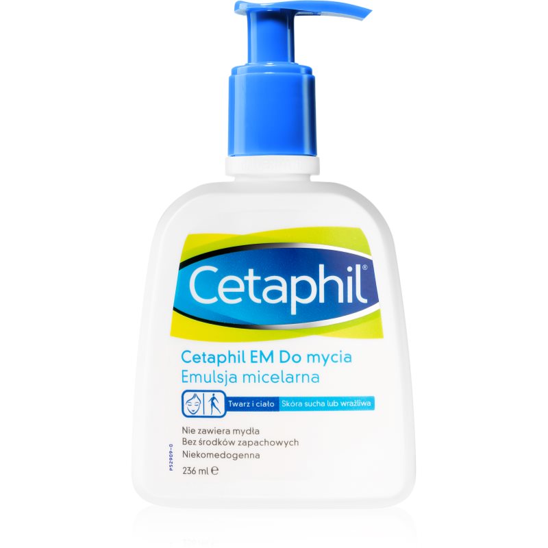 Cetaphil EM emulsão micelar de limpeza com doseador 236 ml