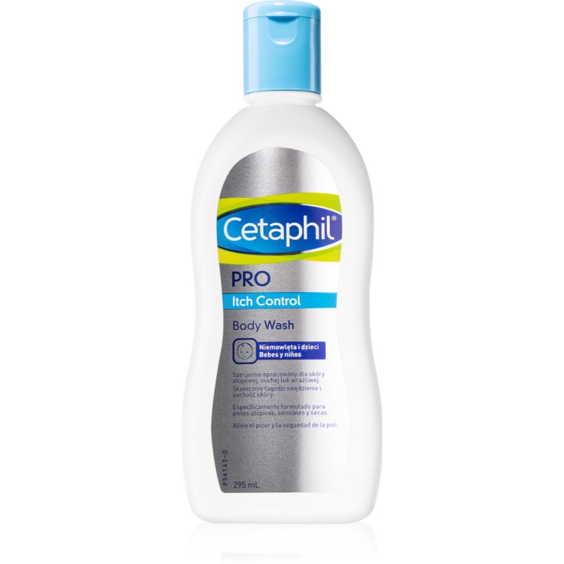 Cetaphil PRO Itch Control emulsión limpiadora para pieles secas y con picor 295 ml
