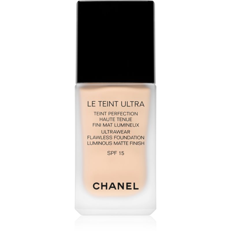 Chanel Le Teint Ultra maquilhagem matificante de longa duração SPF 15 tom 30 Beige 30 ml