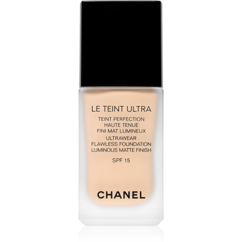 Chanel Le Teint Ultra дълготраен матиращ фон дьо тен SPF 15 цвят 40 Beige 30 мл.