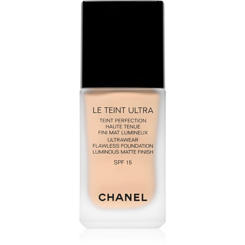 Chanel Le Teint Ultra dolgoobstojni matirajoči tekoči puder SPF 15 odtenek 50 Beige 30 ml