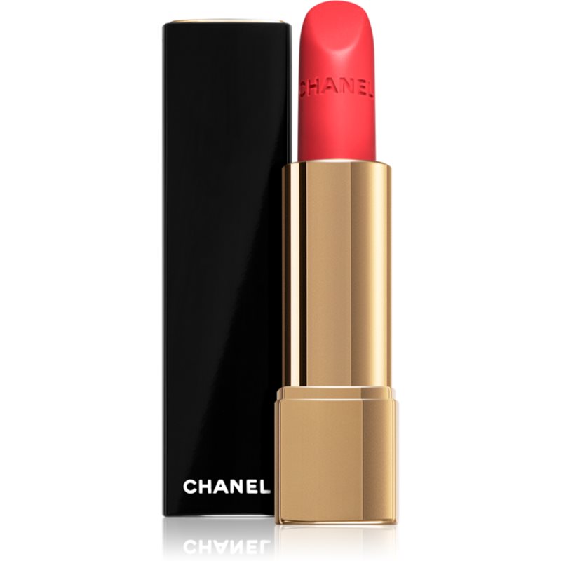 Chanel Rouge Allure Velvet seidiger Lippenstift mit Matt-Effekt Farbton 66 L’indomabile 3,5 g