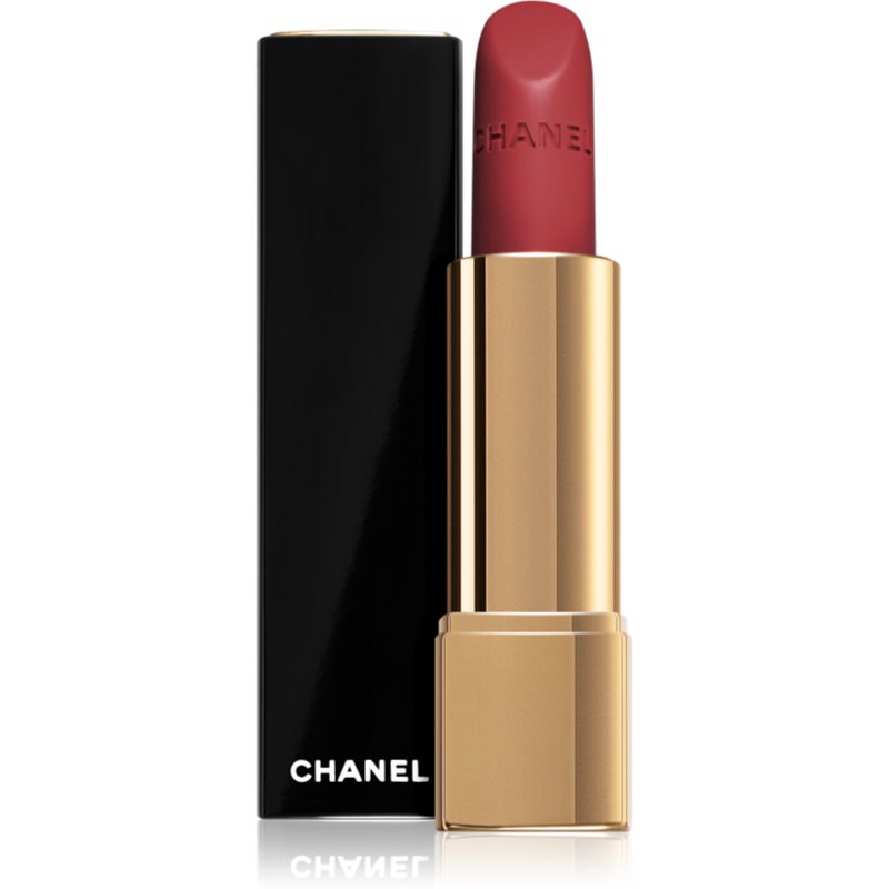 Chanel Rouge Allure Velvet barra de labios con textura de terciopelo con efecto mate tono 70 Unique 3,5 g