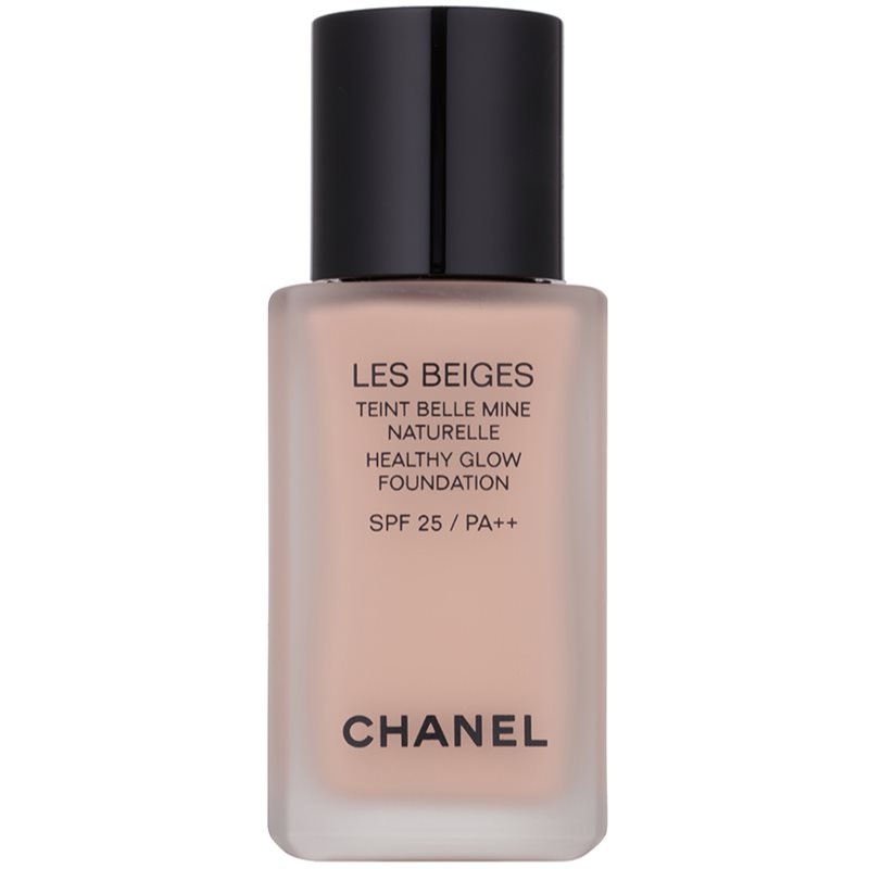 Chanel Les Beiges posvetlitveni tekoči puder za naraven videz SPF 25 odtenek N°32 Rosé  30 ml