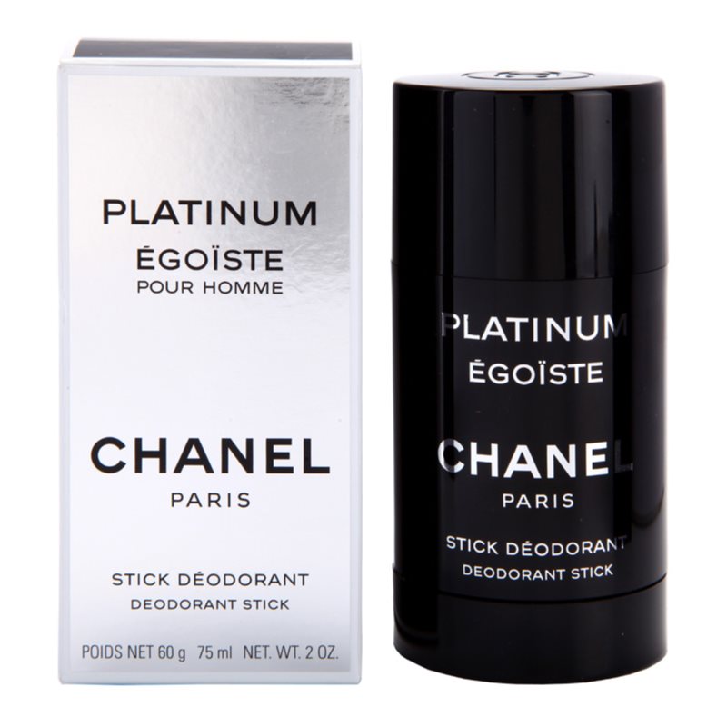 Chanel Égoïste Platinum desodorante en barra para hombre 75 ml