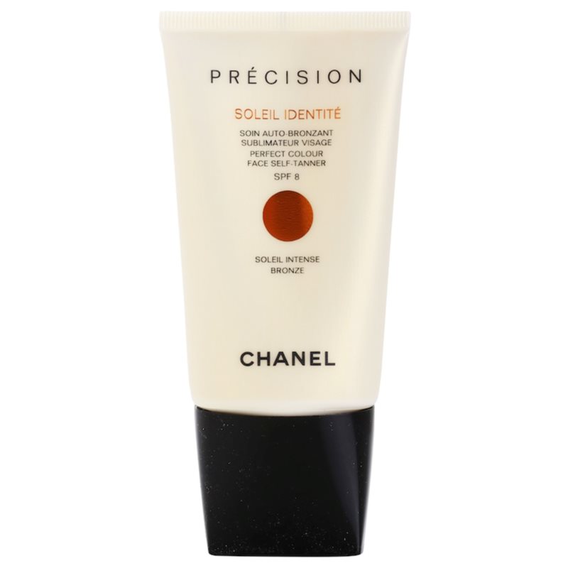Chanel Précision Soleil Identité creme autobronzeador para rosto SPF 8 tom Bronze  50 ml