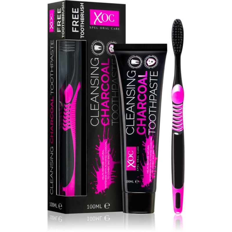 Charcoal Toothpaste set zobne nege