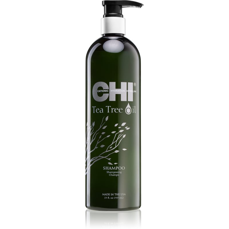 CHI Tea Tree Oil champô para cabelo e couro cabeludo oleosos 739 ml