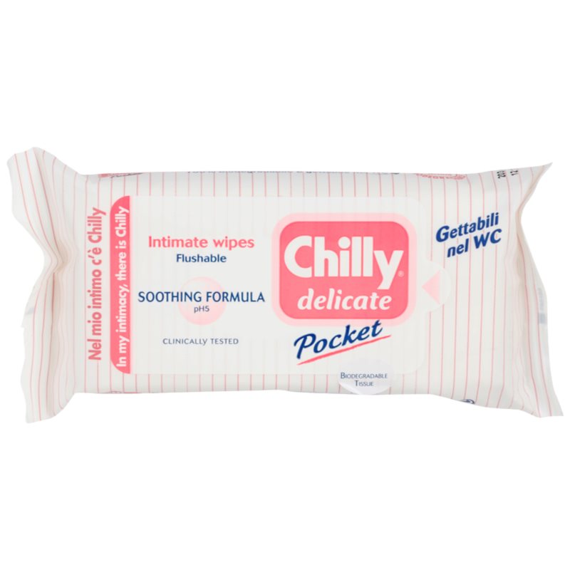 Chilly Intima Delicate ubrousky pro intimní hygienu 12 ks