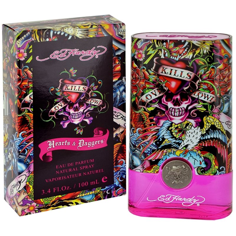 Christian Audigier Ed Hardy Hearts & Daggers for Her парфюмна вода за жени 100 мл.