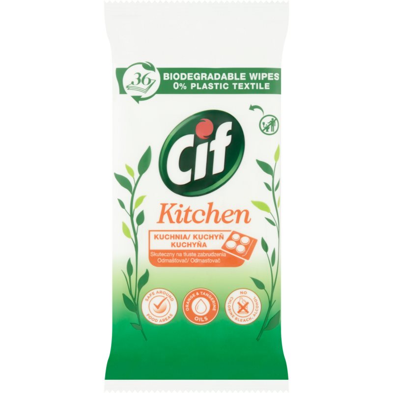 Cif Kitchen toallitas limpiadoras 36 ud