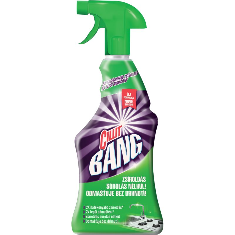 Cillit Bang Greese & Sparkle detergente de cozinha em spray