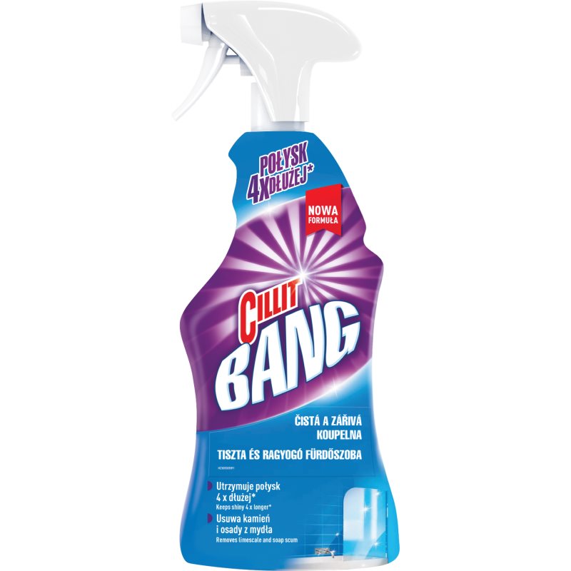 Cillit Bang Bathroom spray de limpeza para casa de banho 750 ml