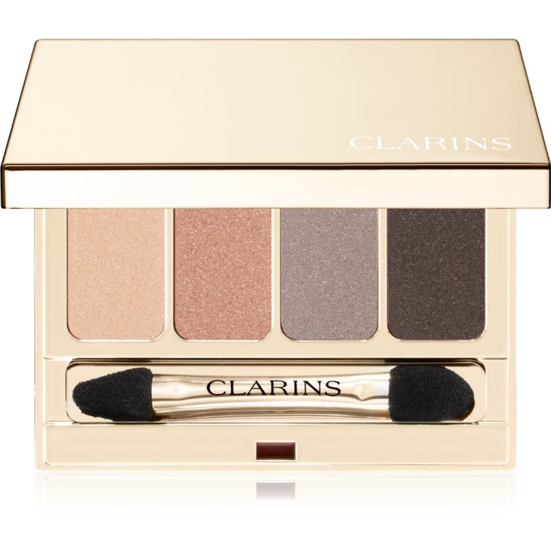 Clarins 4-Colour Eyeshadow Palette paleta senčil za oči odtenek 01 Nude 6,9 g