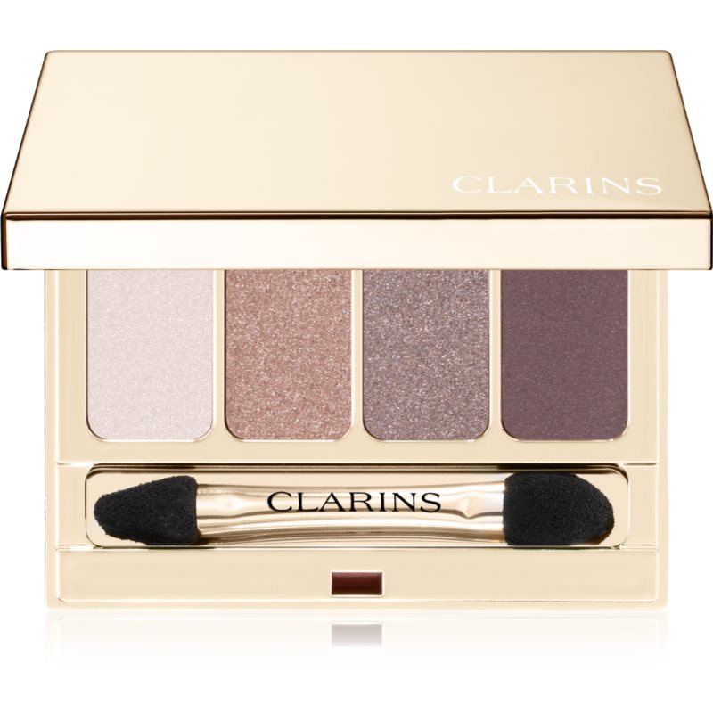 Clarins 4-Colour Eyeshadow Palette paleta senčil za oči odtenek 02 Rosewood 6,9 g