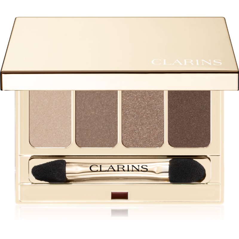 Clarins 4-Colour Eyeshadow Palette paleta senčil za oči odtenek 03 Brown 6,9 g