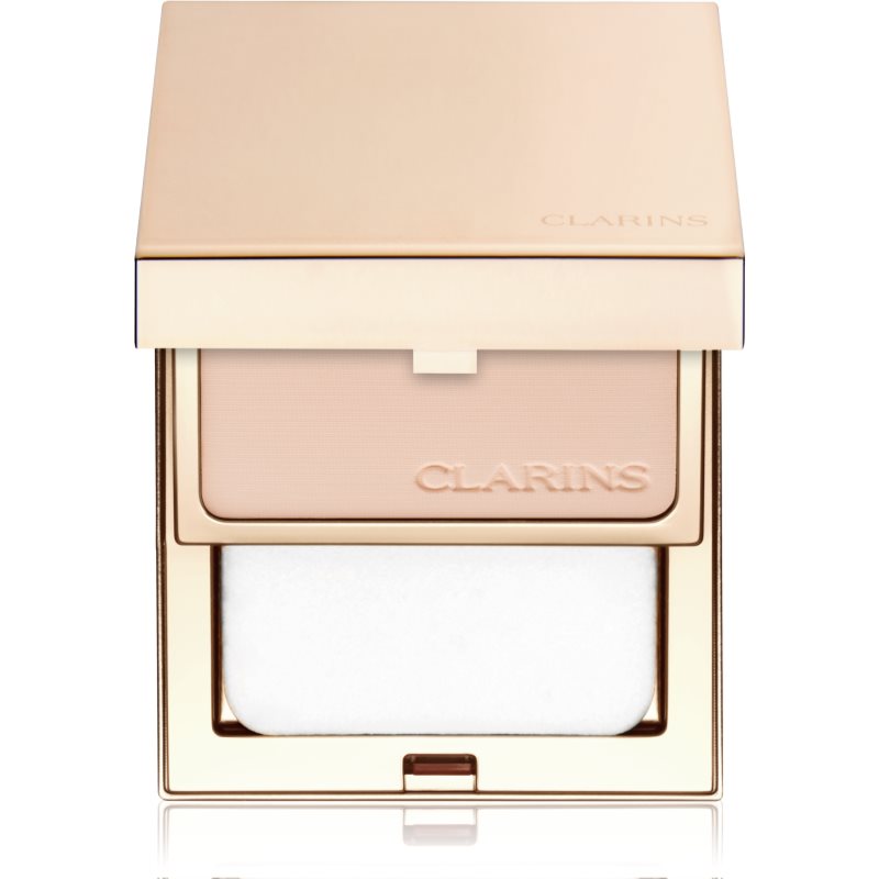 Clarins Everlasting Compact Foundation maquillaje compacto de larga duración tono 105 Nude 10 g