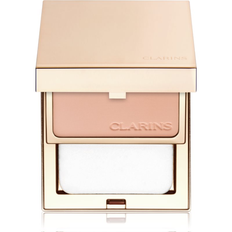 Clarins Everlasting Compact Foundation dlouhotrvající kompaktní make-up odstín 112 Amber 10 g